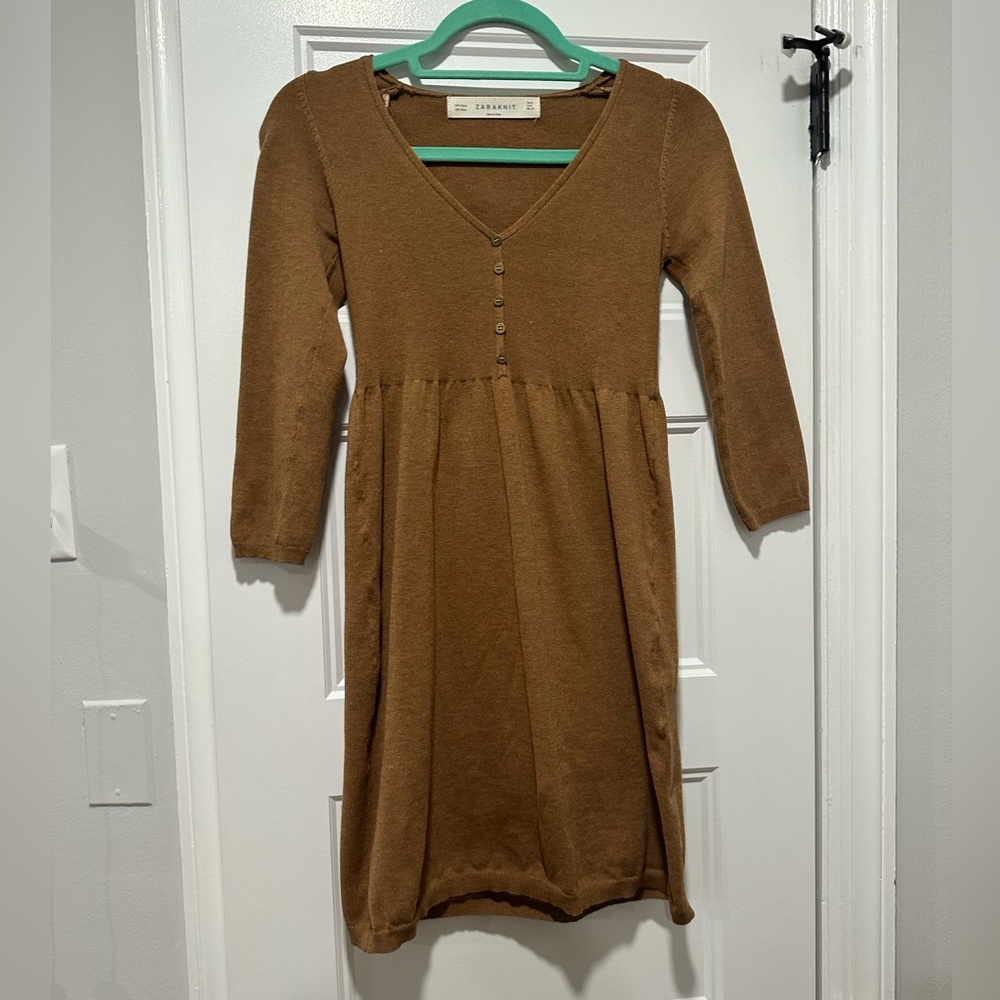 Zara Knit Sweater Dress